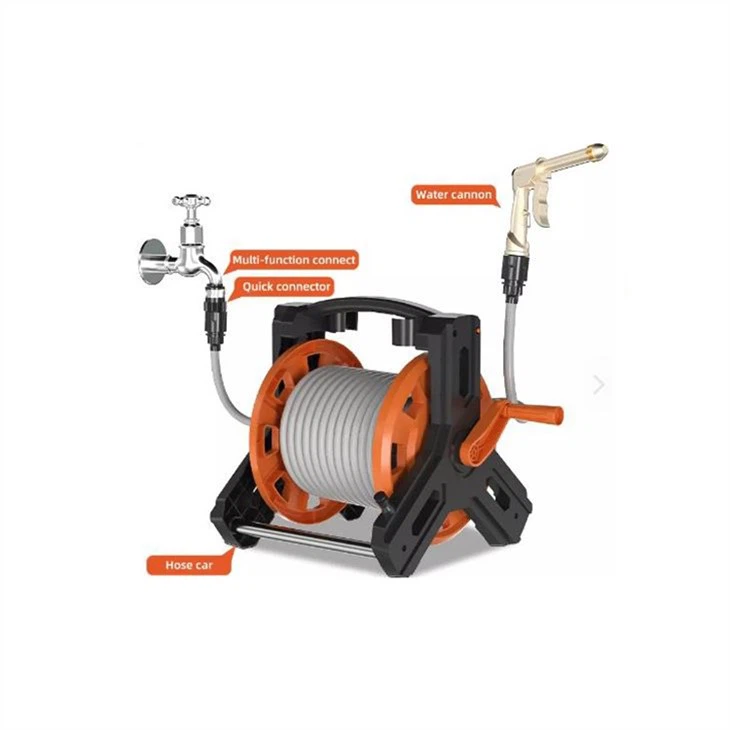 25FT metal garden hose reel2