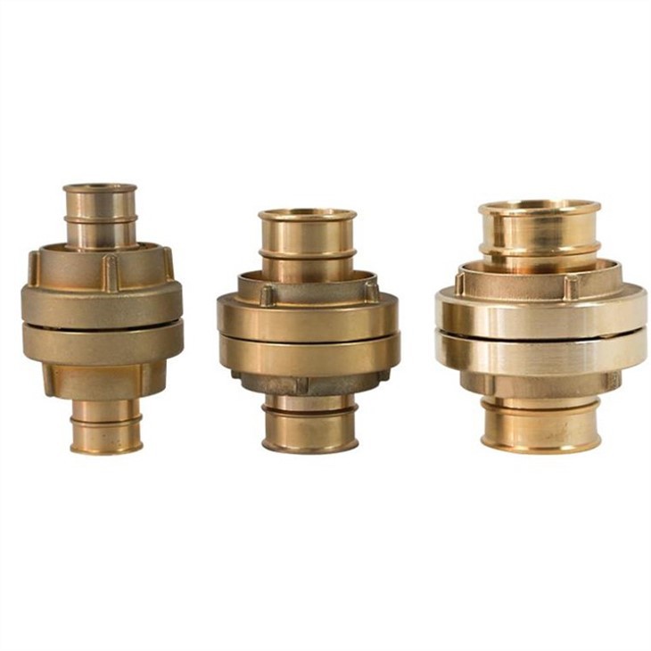Brass fire hose couplings-1